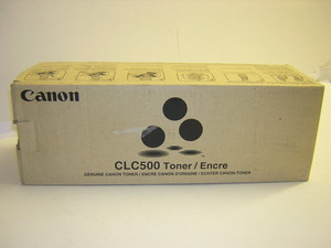 Original Black Canon CLC500B Toner Cartridge - (1420A002AA)