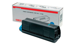 Original High Capacity Cyan Oki 42804539 Toner Laser 42804539
