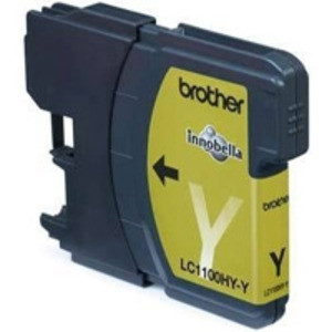 Original Brother LC1100HYY High Cap Yellow Ink Cartridge (LC1100HYY)
