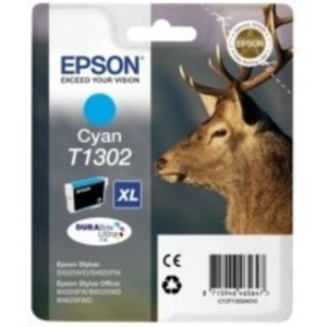 Genuine Extra High Capacity Cyan Epson T1302 Ink Cartridge