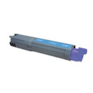 Compatible Cyan Oki 43459323 Toner Laser Cartridge - 43459323