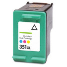 Compatible High Capacity Tri-Colour HP 351XL Ink Cartridge - CB338EE