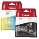 Twin Pack Black pg540 and Colour CL541 Ink Cartridges