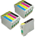 *Compatible 2 x Multipack & FREE Black T0556 9 Pack Cartridges